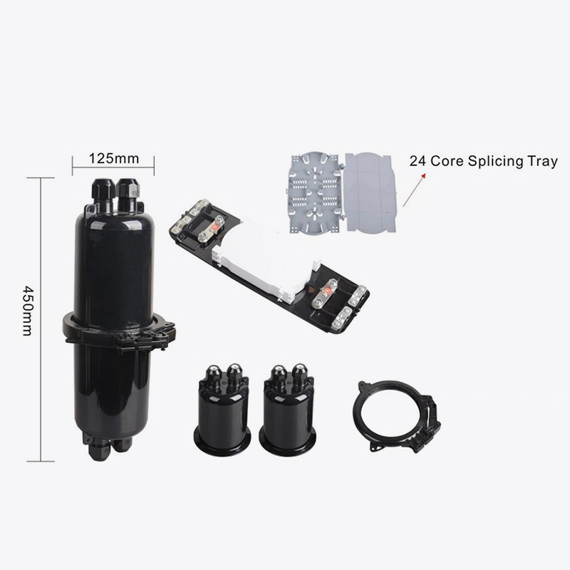 T6-101M 48 Core Fiber Optic Splice Closure