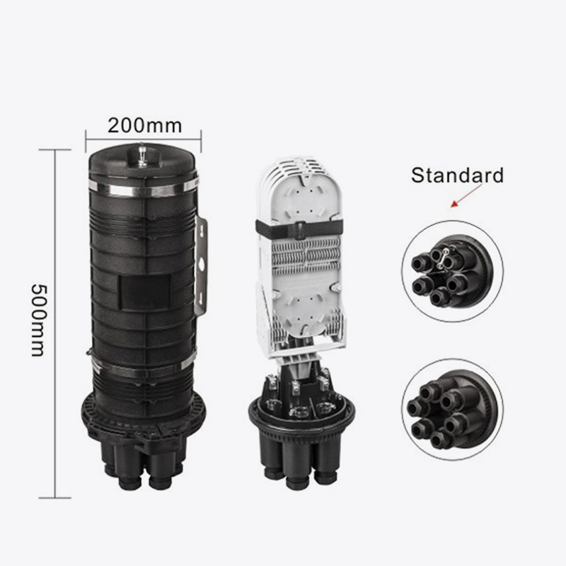 T6-116M-B 192 Core Fiber Optic Splice Closure